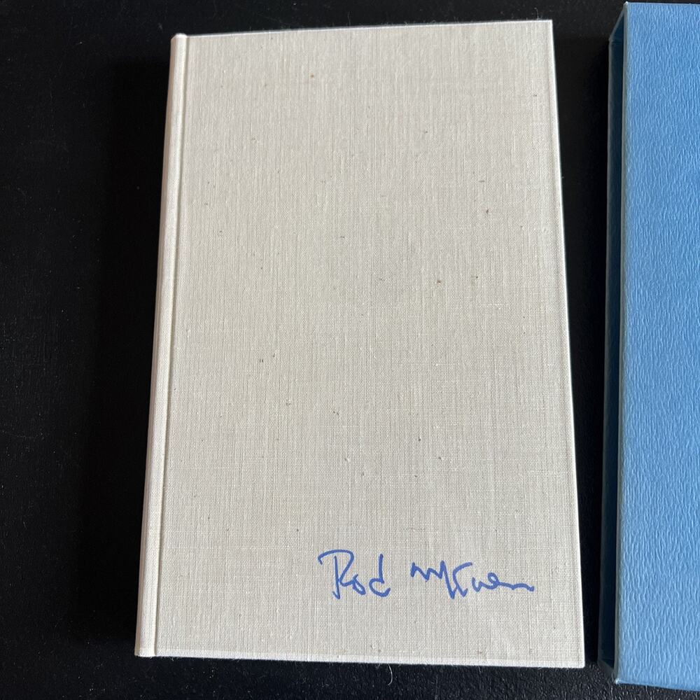 The Sea Around Me Rod McKuen Signed Limited Edition in Slipcase 1977